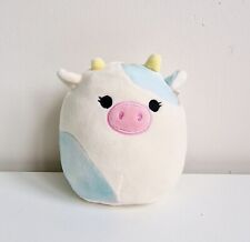 Squishmallow 5” Candess The Easter Cow Kelly Toy Excellent Condition Belana
