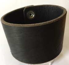 Black Wrap Cuff - 2" Wide -