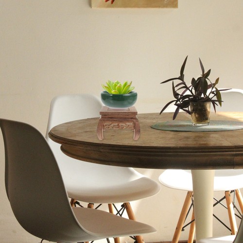 Flowerpot placing platform - ,