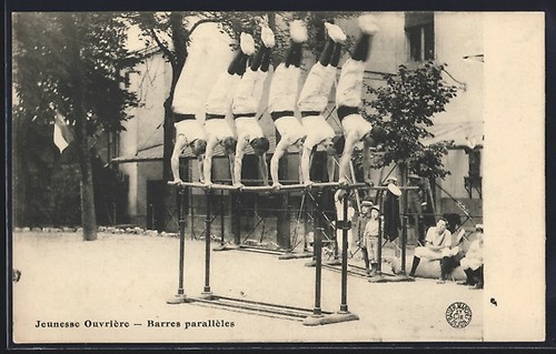 Young gymnasts training - , the