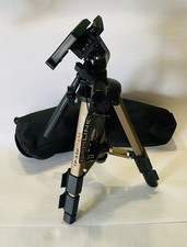 Camlink TP-330 Black Gray Portable 3 Way Panhead Photo & Video Tabletop Tripod