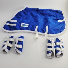 BREYER - RUG SET STABLE BLANKET TRADITIONAL 1:9 SCALE HORSE ACCESSORIES 