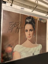 Elizabeth Taylor Signed