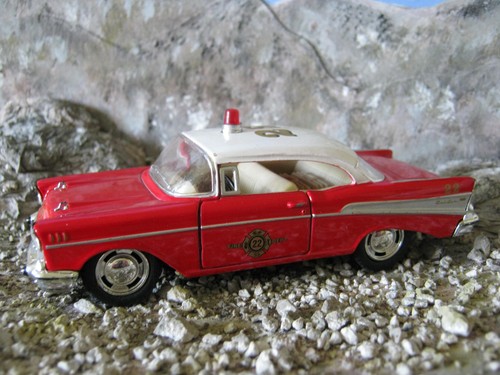 Kinsmart 1957 chevrolet bel - kinsmart,