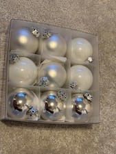 Vintage Medium Glass Christmas
