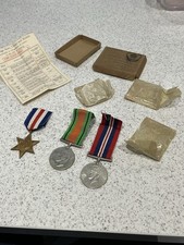 Set Of 3 WW2 Medals