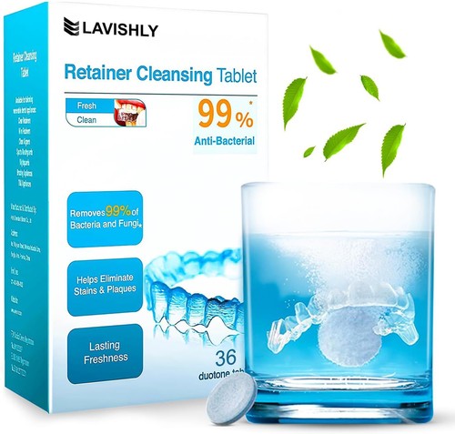 Retainer cleaning tablets - cleaning,