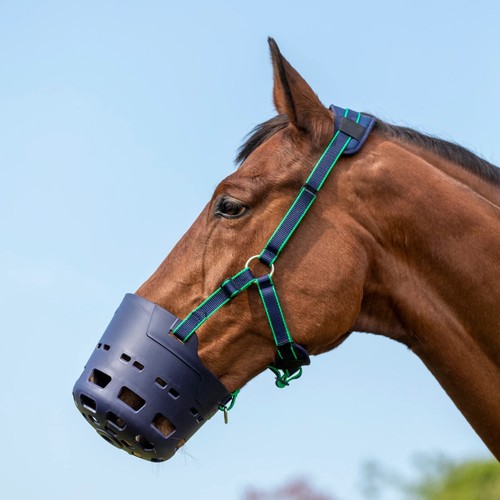 Shires flexi grazer muzzle - shires,