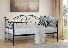 Modern Metal Daybed Frame Sofa