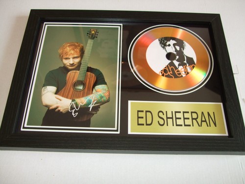 Sheeran signed display - sheeran,
