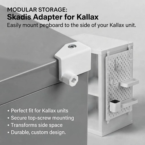 Ikea skadis kallax adapter - skadis,