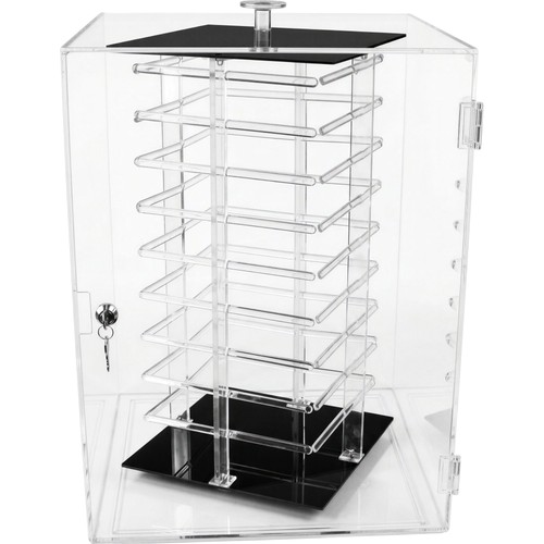 Earring display locking case - locking,