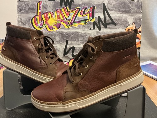 Clarks brown leather suede - clarks, /suede