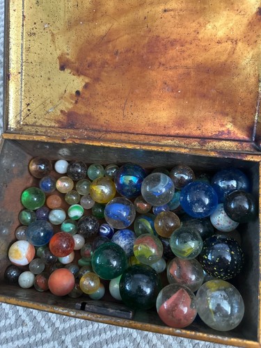 Large job lot vintage glass - large,