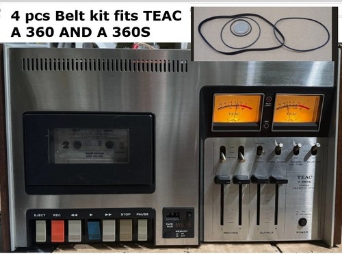 Belts fits teac 360 360s - fits,