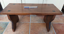 Vintage wooden long stool