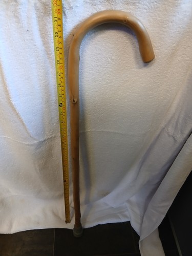 Wooden walking stick inch - wooden,