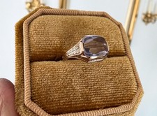Vintage 10K Gold Amethyst Ring