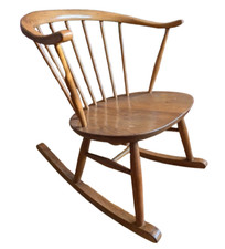 Vintage Ercol Cowhorn Chair -