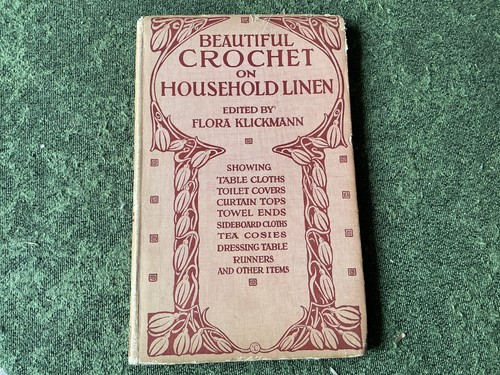 Vintage book beautiful crochet - vintage,