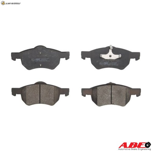 Brake pad set disc - pad,