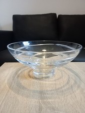 Irish Tipperary Crystal Fruit bowl/Centrepiece By Louise Kennedy 22cm diameter 