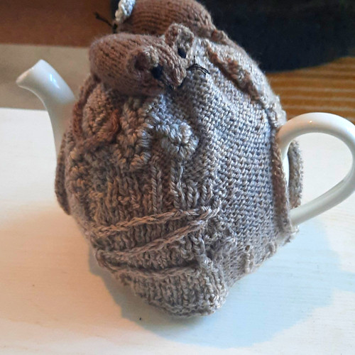 Handmade wool knitted tea - handmade,