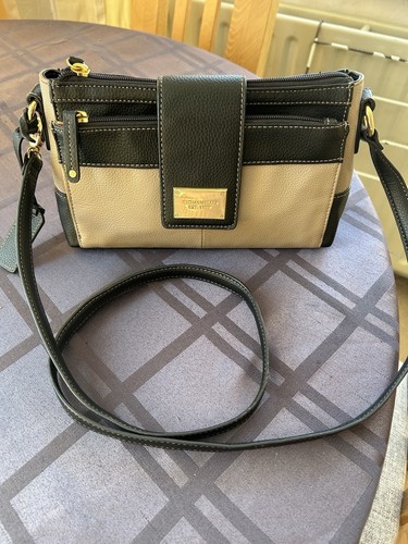 Tignanello leather black and - tignanello,