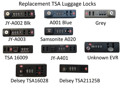 Replacement tsa luggage lock - replacement,