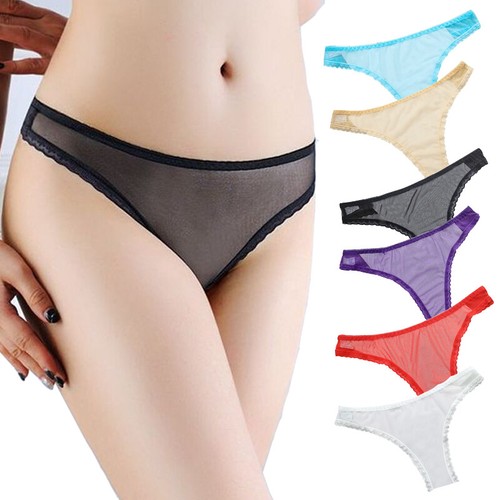 Womens mesh sexy panties - mesh,