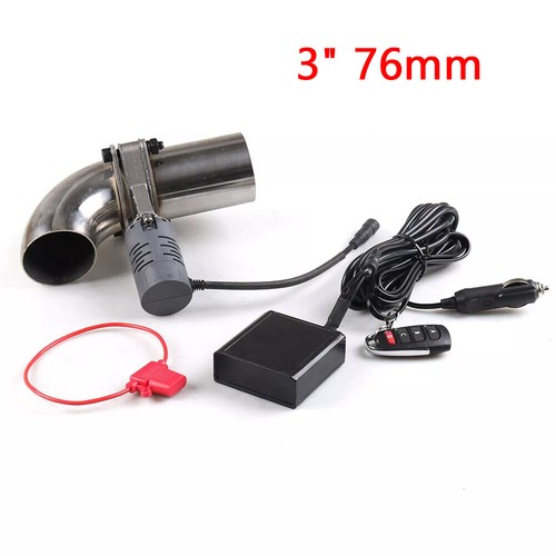 76mm electric exhaust valve - 3",