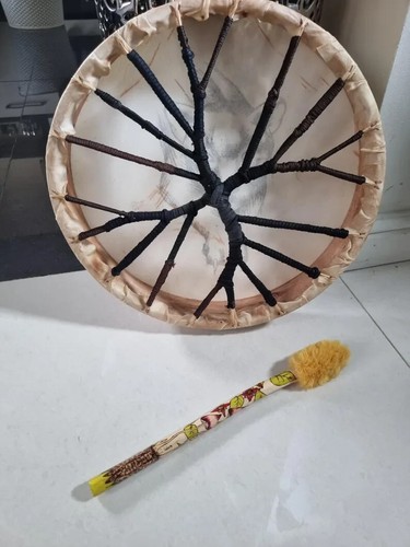 Handmade shamanic drumbeater
