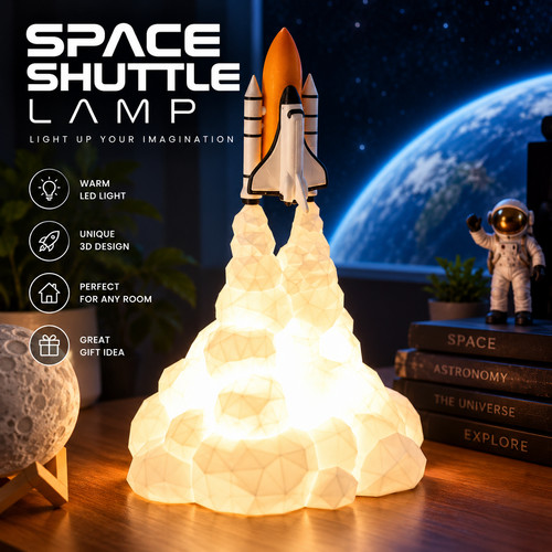 Printed space shuttle - printed,