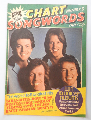 Disco chart songwords - disco,