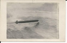 Torpedo being launched - 1926 Baltic Cruiser in pencil on back