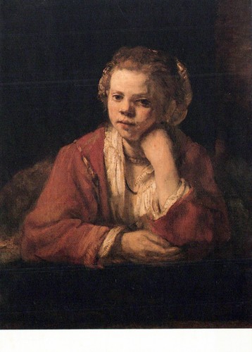 Art postcard rembrandt the - postcard,