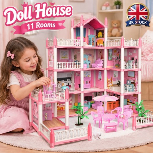 Princess castle dolls - princess, house
