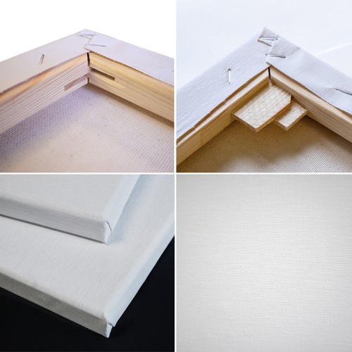 Stretcher frame canvases white - stretcher,