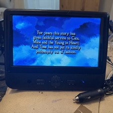 Bush portable DVD Player black