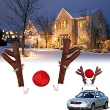 Car Reindeer Antlers Christmas