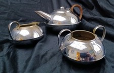 Vintage Art Deco EPNS 3 Piece