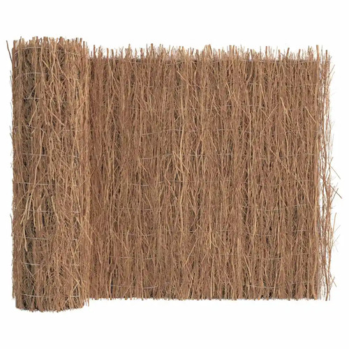 Brushwood fence outdoor garden - fence,