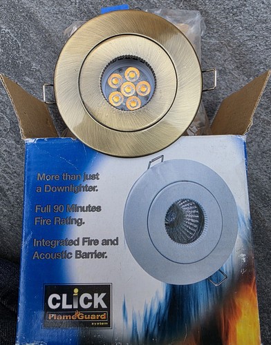 Click 240v gu10 fixed - 240v,