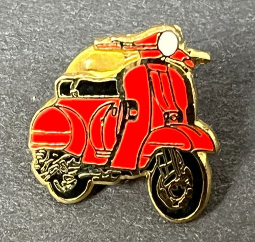 Motorcycle scooter pin badge - scooter,