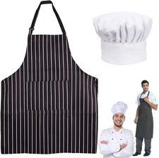 Apron and Chef Hat Set