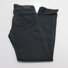 Levis 511 Mens Slim Fit Straight Leg Stretch Black Jeans W32 / L30 REF (M17820)