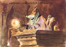 Funny Fox, Wildlife Christmas cards pack of 10  by Jonathan Walker C395x