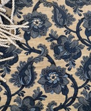 Vtg Heavy Woven Brocade