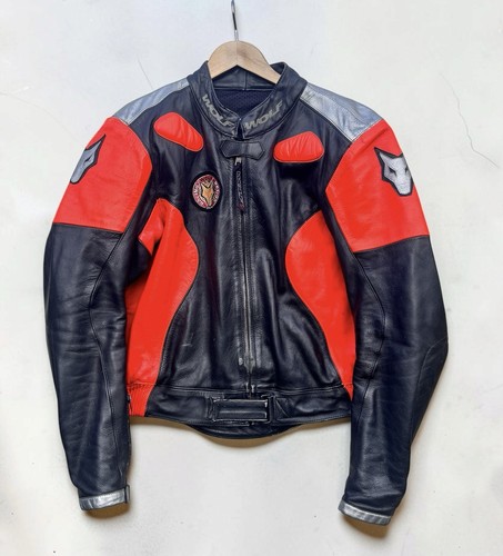 Wolf mens leather motorcycle - mens,