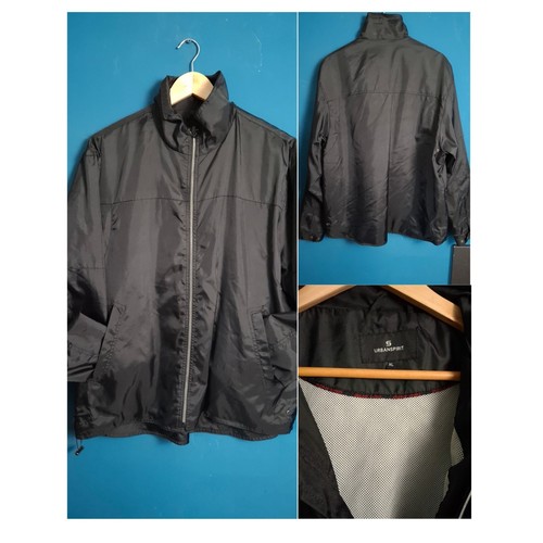 Black men jacket urban - black,